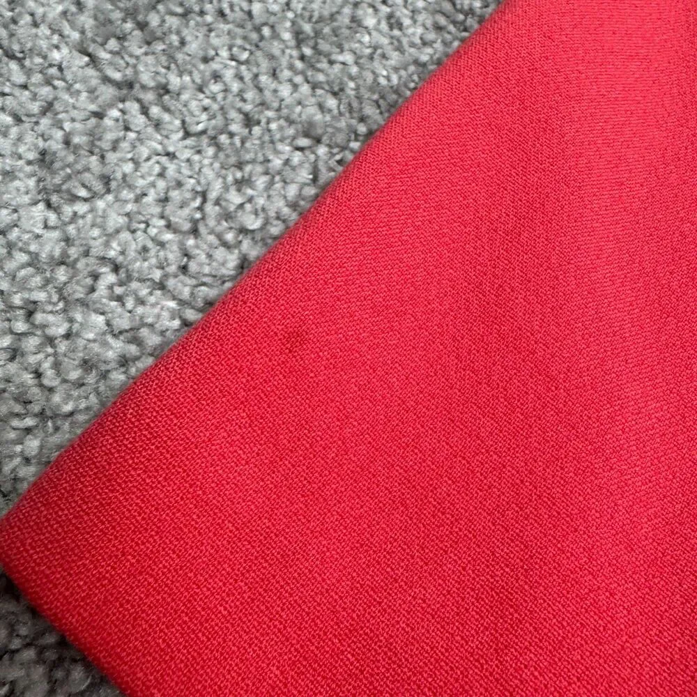 Kate Spade 3/4 Sleeve A-Line Shift Midi Dress Womens 6 Bright Pink Coral Stretch